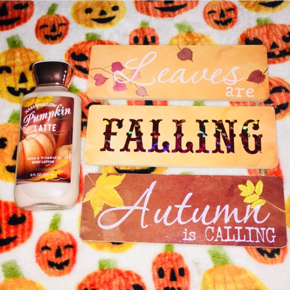 Marshmallow pumpkin latte lotion